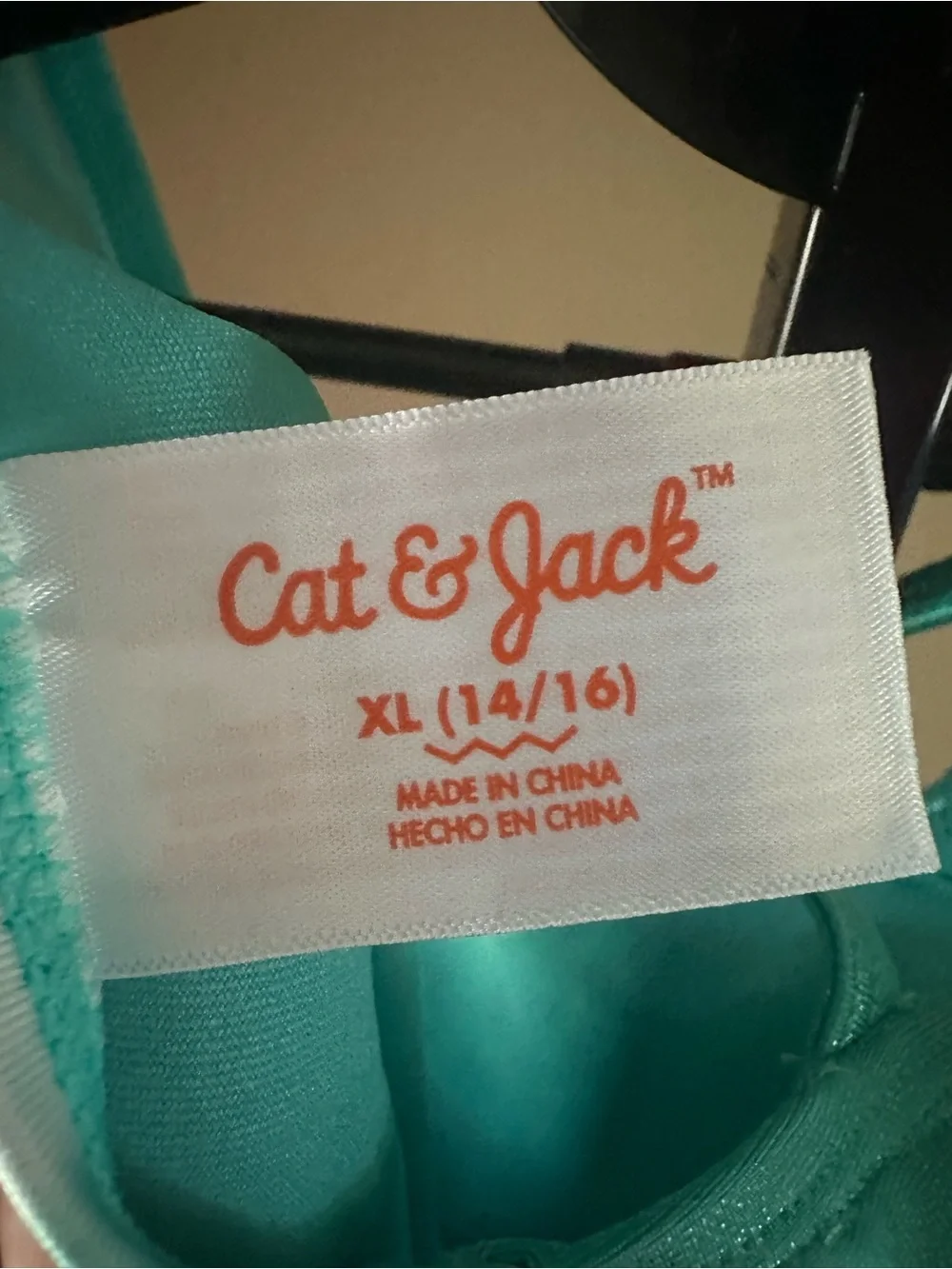 Cat & Jack Teal Athletic Leotard